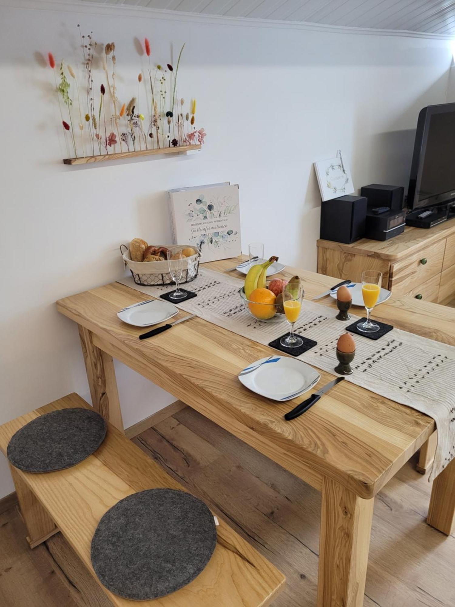 Ferienwohnung Wiesenhof 诺伊霍夫安德泽恩 外观 照片