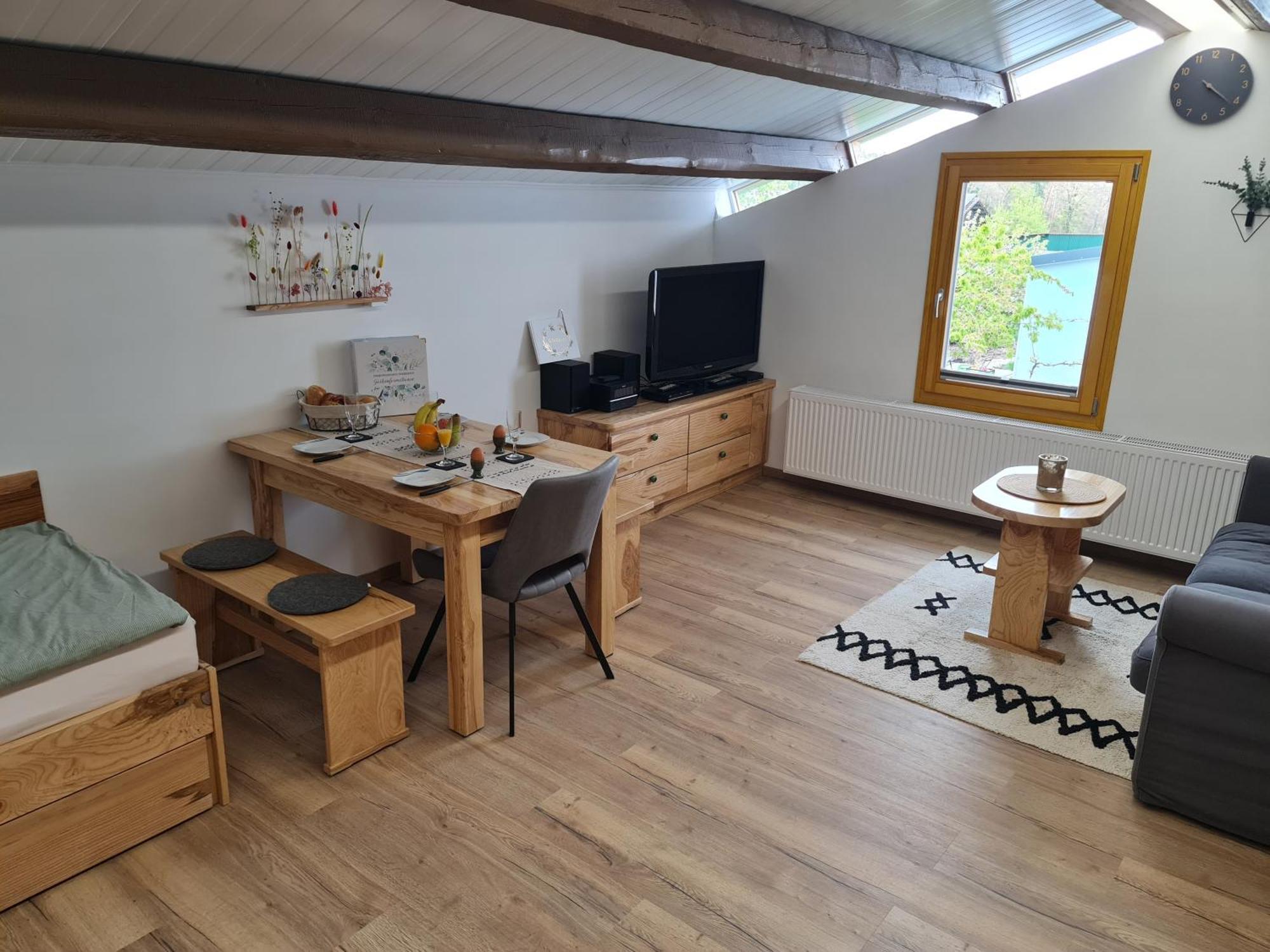 Ferienwohnung Wiesenhof 诺伊霍夫安德泽恩 外观 照片