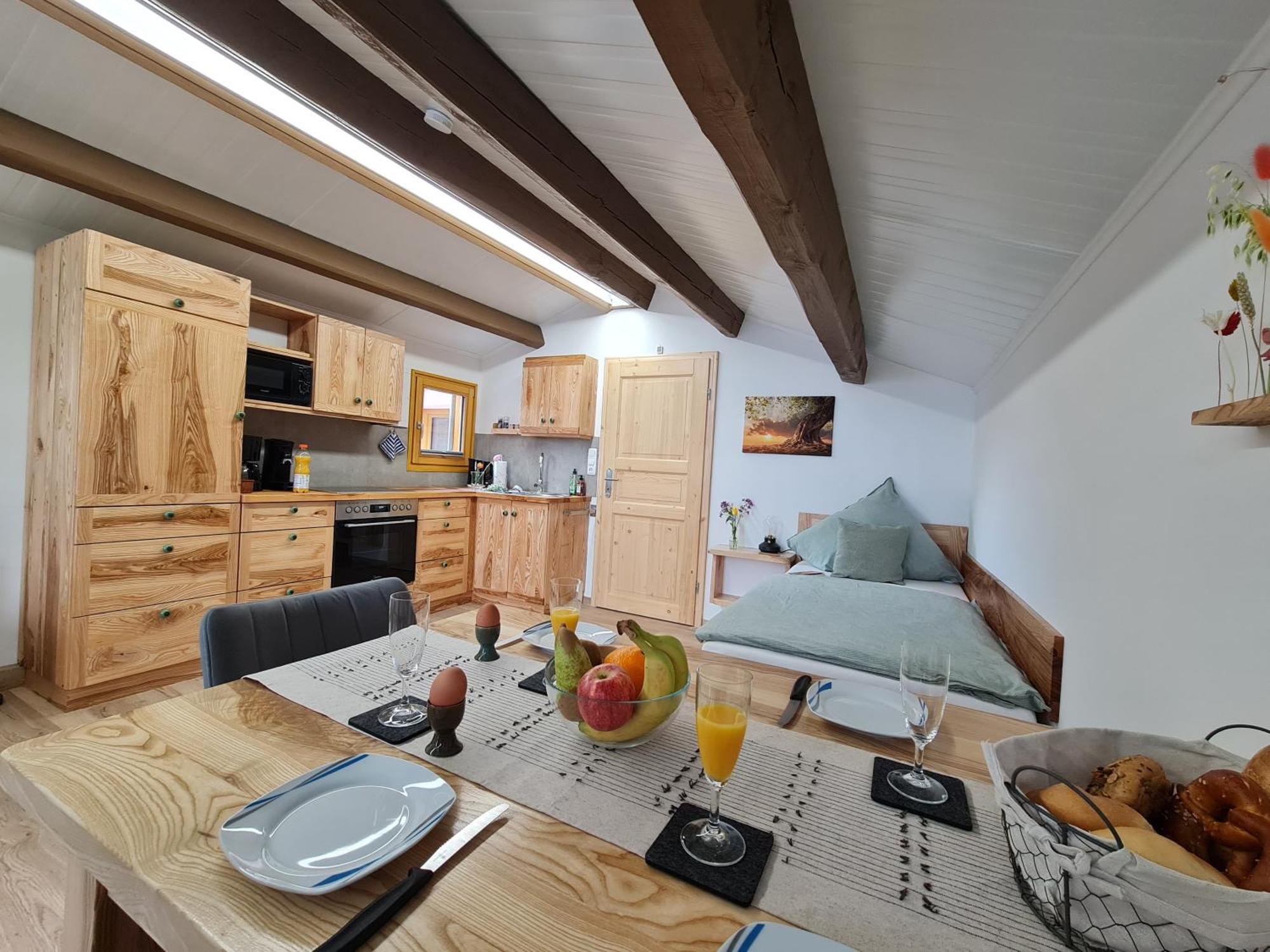 Ferienwohnung Wiesenhof 诺伊霍夫安德泽恩 外观 照片